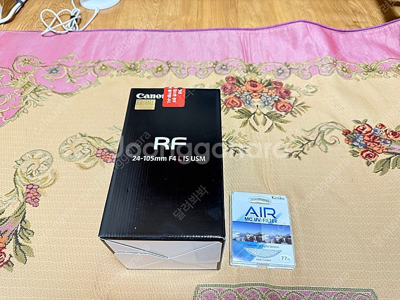 캐논 RF 24-105mm F4 L 렌즈 새제품급 팝니...--0