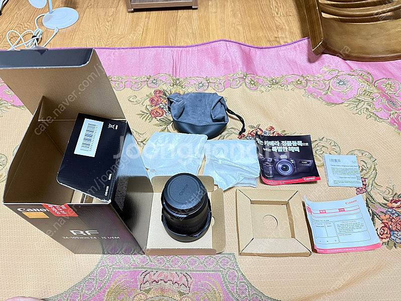 캐논 RF 24-105mm F4 L 렌즈 새제품급 팝니...--1