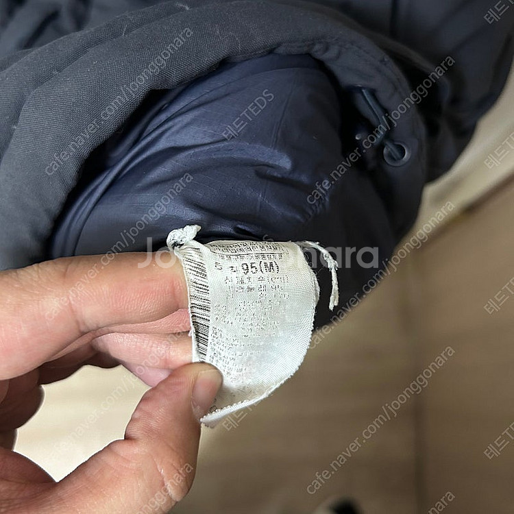 컬럼비아 옴니테크 내열 구스다운 후드 패딩 자켓--3