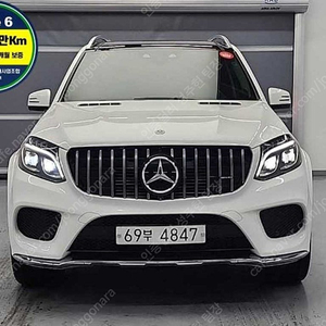 벤츠 GLS 중고 벤츠 GLS클래스 중고 흰색 2018년식 89,124km GLS350 D 4MATIC 중고차직거래카페