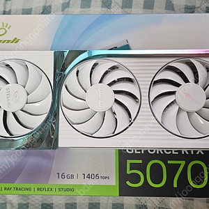 MANLI 지포스 RTX 5070 Ti Stellar OC D7 16GB