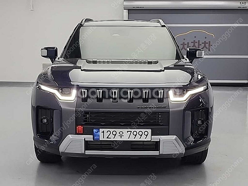 토레스 중고차 쌍용 중고차 파란색 2024년식 6,694km 1.5 GDI-T 2WD T7 중고자동차--3