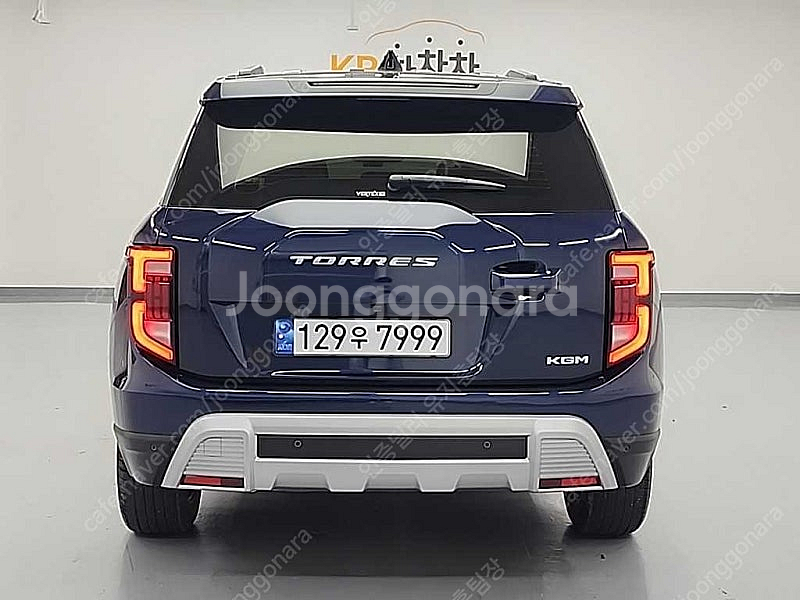 토레스 중고차 쌍용 중고차 파란색 2024년식 6,694km 1.5 GDI-T 2WD T7 중고자동차--4
