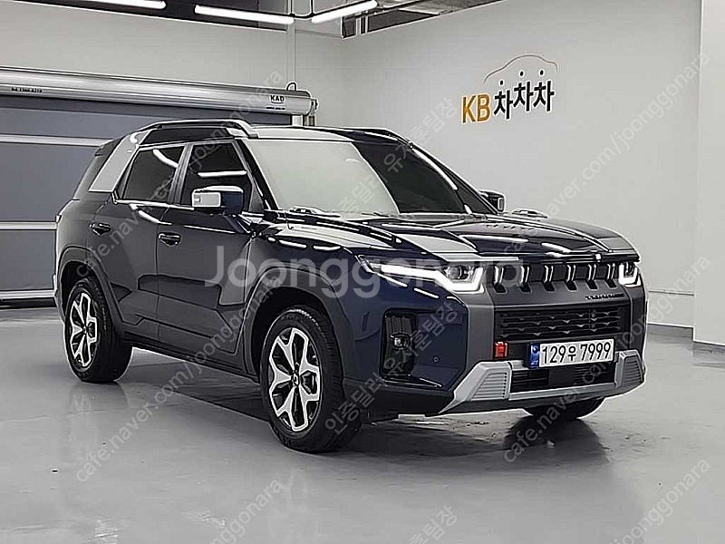 토레스 중고차 쌍용 중고차 파란색 2024년식 6,694km 1.5 GDI-T 2WD T7 중고자동차--5