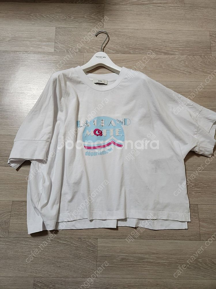 오즈세컨 박시 티셔츠))럭키슈에뜨 한섬 시스템 마인 타...--0