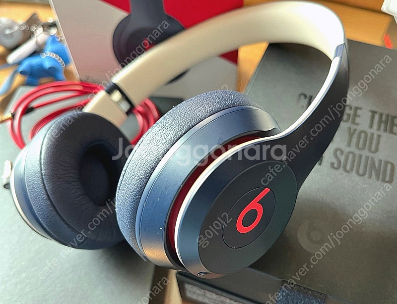 Beats solo3 wireless Navy 블루투스...--1
