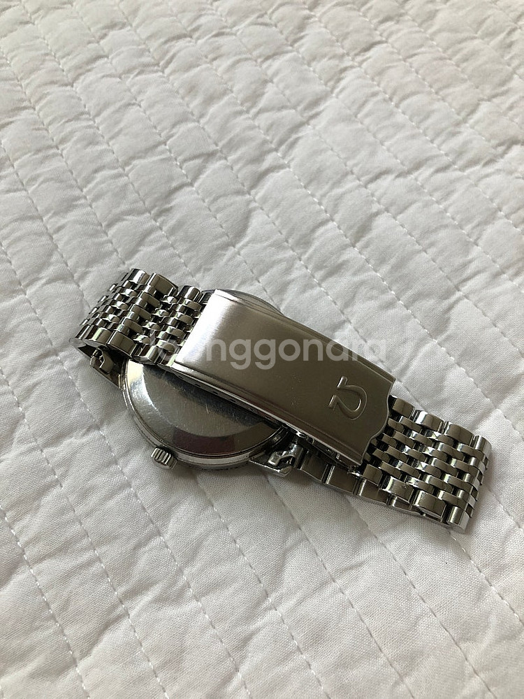 OMEGA 오메가 오토매틱 제네브 빈티지 데이 데이트--6