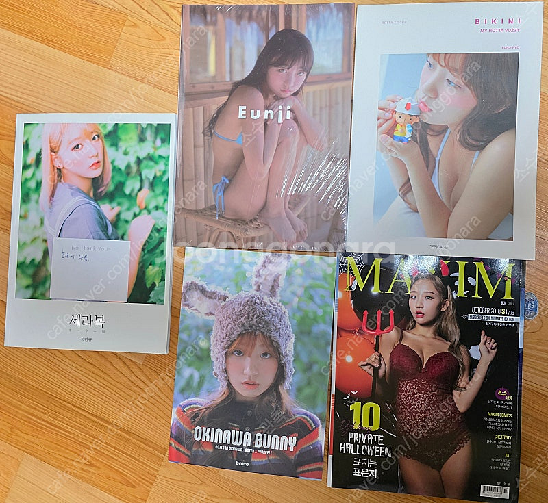 표은지 잡지 5권 팝니다.--0