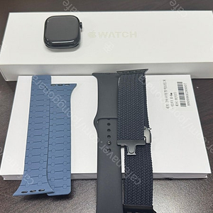 애플워치 10 46mm 제트블랙 알루미늄 M/L GPS 팝니다. 48만