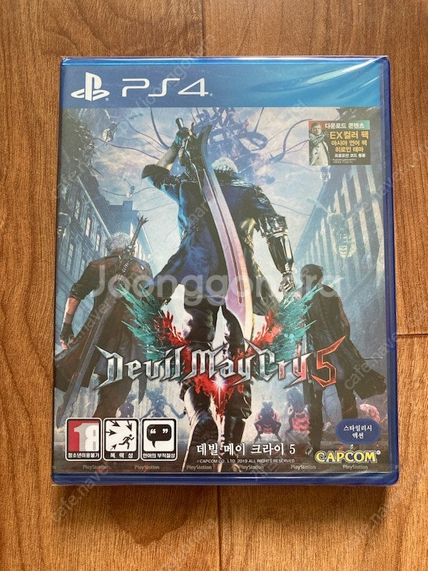 ps4 데빌 메이 크라이5 정발 밀봉신품--0