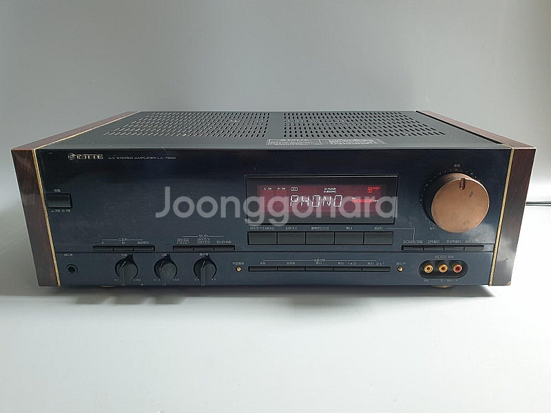 롯데 오디오 앰프+FM 튜너+LS-8300V 대형 스피...--9
