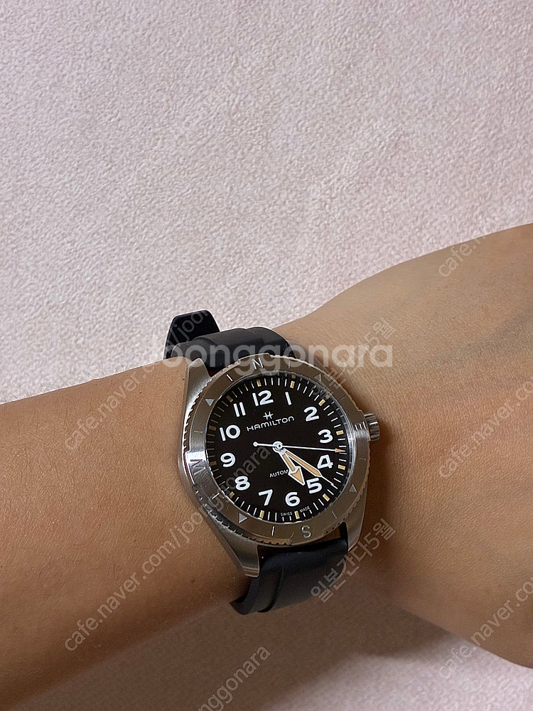 해밀턴 익스페디션 41mm 검판--0