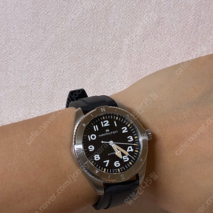 해밀턴 익스페디션 41mm 검판