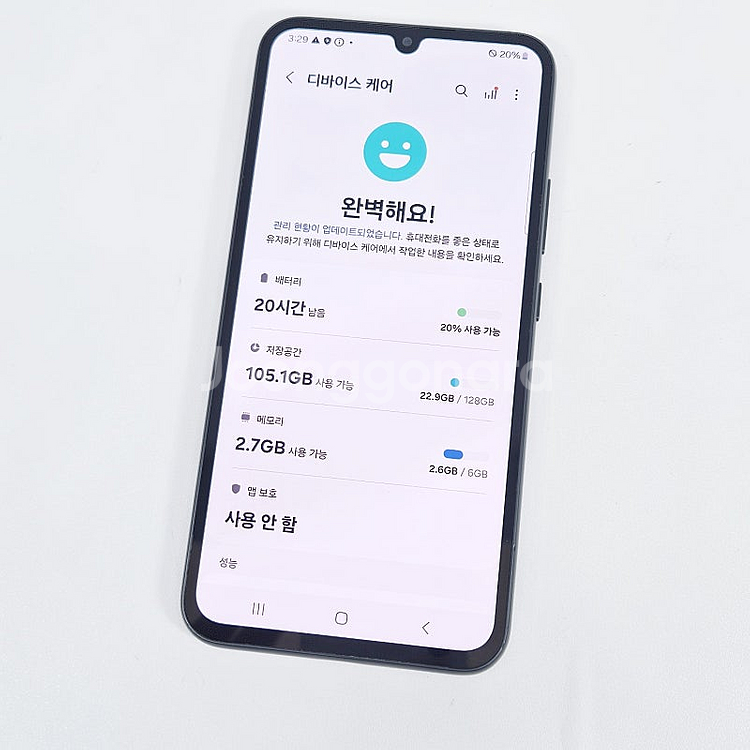 초S급무잔상] 갤럭시 A34 128기가 블랙외관초깔끔 ...--5