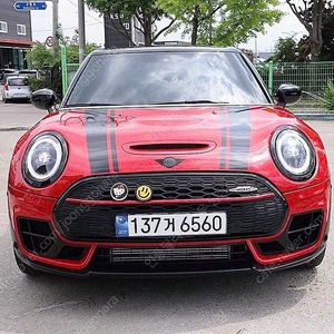빨간색 미니 클럽맨 중고 미니쿠퍼 중고 JCW ALL4 중고차싸게사기 16,745 km