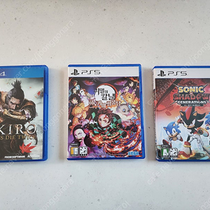 Ps4세키로, ps5소닉 섀도우,귀멸의칼날 팝니다