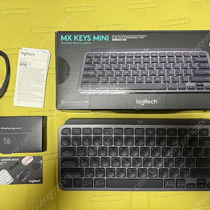 로지텍 무선키보드 mx keys mini 풀박스 국내정품 6.7만 팝니다.