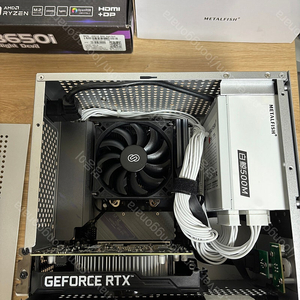 9600X,32GB,3050 SFF(ITX) 미니 PC 본체