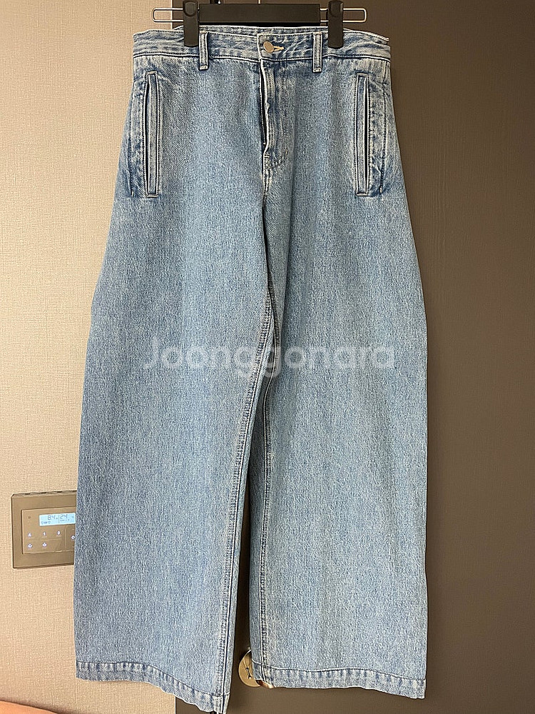 솔리드옴므 사이드턱 와이드진 30사이즈--0