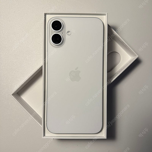 아이폰 16 플러스 128GB 화이트 / 애플케어플러스