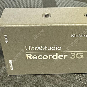 blackmagic studio recorder 3g 판매합니다