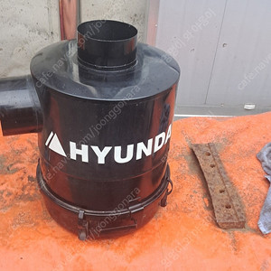 현대굴삭기320A 300A 습식필터, 프리클리너