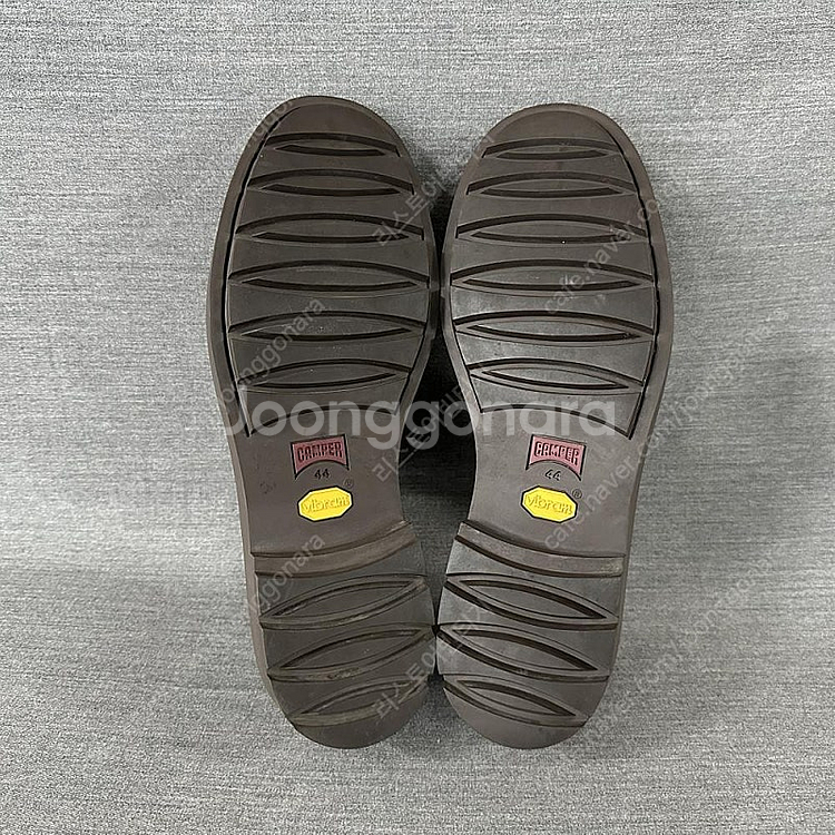 캠퍼 천연가죽 로퍼/남성(44)/s84/상태최상--3