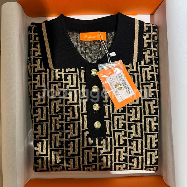 라피나토 RT 모노그램 럭셔리 PK 니트 판매합니다--1