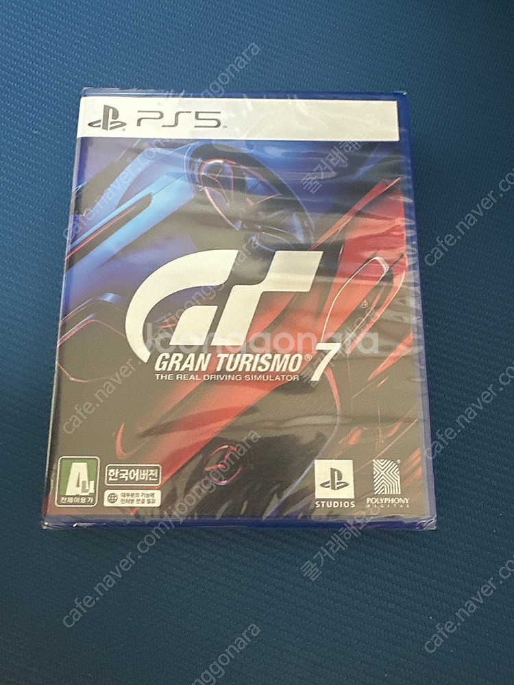 ps5 그란투리스모7 미개봉--0