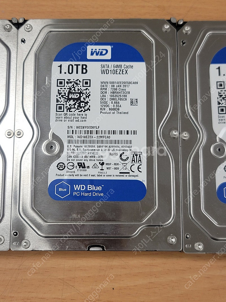 WD BLUE 1TB HDD--2