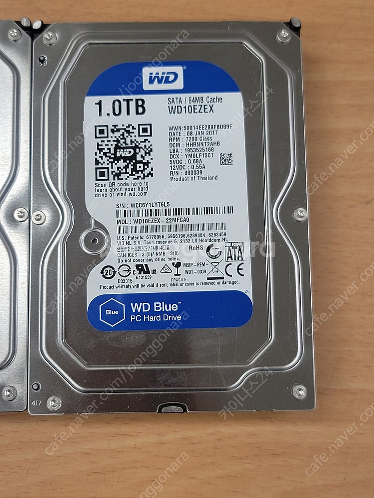 WD BLUE 1TB HDD--3
