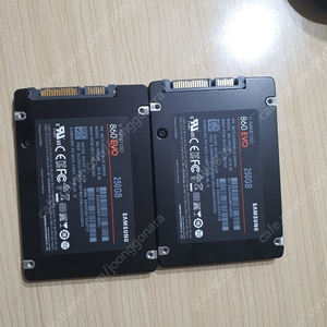삼성 ssd 860 evo 250gb 2개 팝니다.(개당 1만 5000원)(인천)
