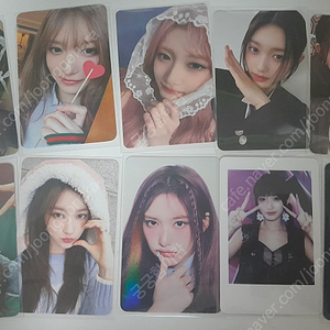 일괄 덤드림 택포) 아이브 이서 정품 미공포 특전 팬미팅 포카 10장
