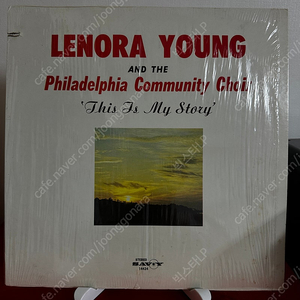 레노라 영 /필라델피아 커뮤니티 성가대– This Is My Story(LP)