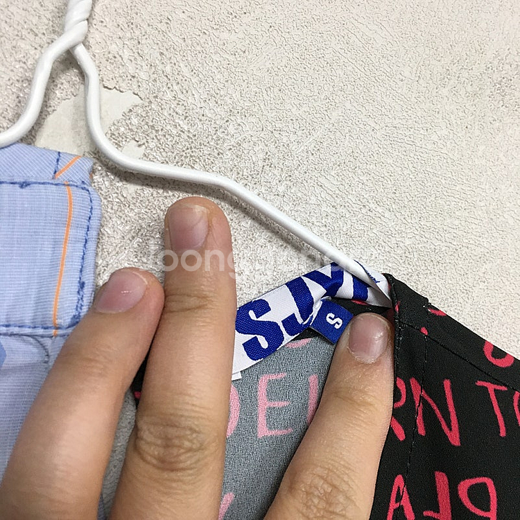 새상품 SJYP 에스제이와이피 레이어드 셔츠 원피스 S...--1