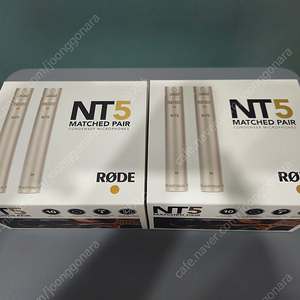 rode nt5 로데 콘덴서 마이크 mached pair