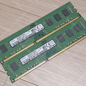 [인증+안전거래회원/최고등급회원/업자아님/개인판매] 삼성전자 삼성 램 DDR3 12800U 1600MHZ 총 16GB = 8GB 2개 메모리 16G 8G 2EA CU알뜰택배/GS2