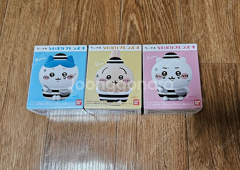 먼작귀 프렌즈 죄수 피규어 세트(치이카와 하치와레 우사...--0