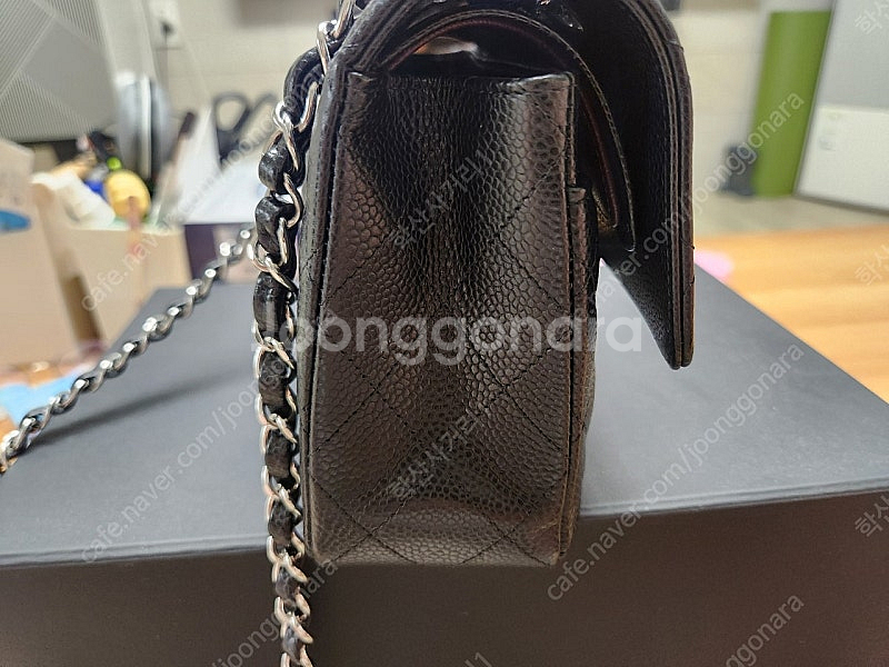 샤넬 클래식 스몰 은장 팝니다--2