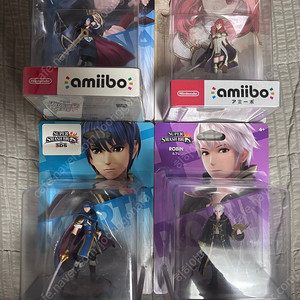 아미보 amiibo 파이어엠블렘 루키나, 세리카, 마르스, 로빈