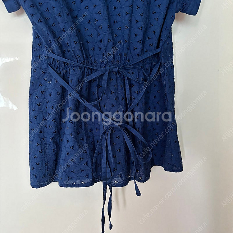 막스마라 마렐라 펀칭 아일렛 퍼프 러블리 블라우스 올드...--1