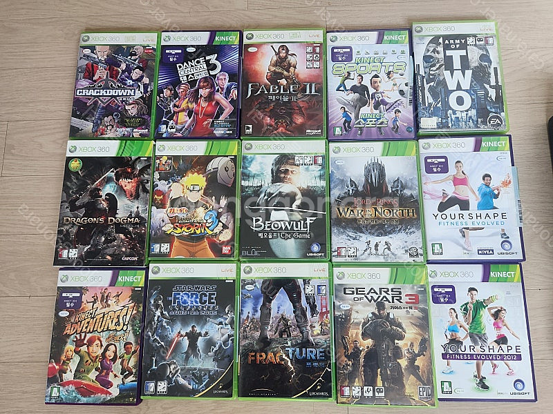 XBOX360 2대(전원 아답터 1), 키넥트 2대, ...--0
