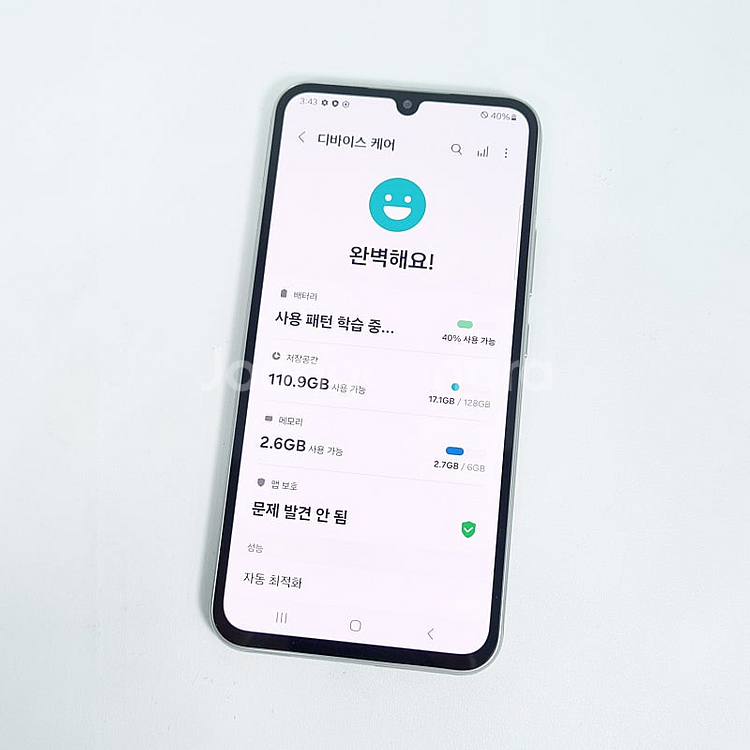 A346 ] 갤럭시 A34 실버 128기가 18.5만 ...--9