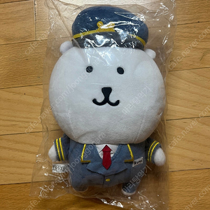 농담곰 도쿄역 콜라보 역장곰 인형