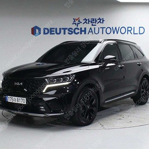 검정색 쏘렌토 중고 가격 MQ4 디젤 2.2 2WD 그래비티 중고차리스 22,917 km