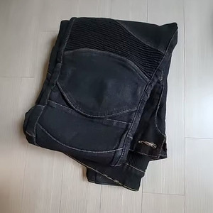 라이딩 보호 데님 바지 (새제품) 사이즈 M