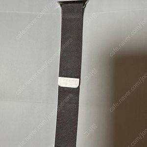 애플 정품 애플워치 스트랩 실버 밀레니즈루프 44mm