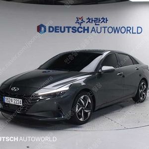 아반떼 중고차 아반떼 하이브리드 중고 회색 2023년식 79,000km 인스퍼레이션 중고차카페