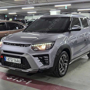 티볼리 중고차 더 뉴 티볼리 중고가격 회색 2024년식 21,138km 2WD 가솔린 1.5 V7 중고자동차