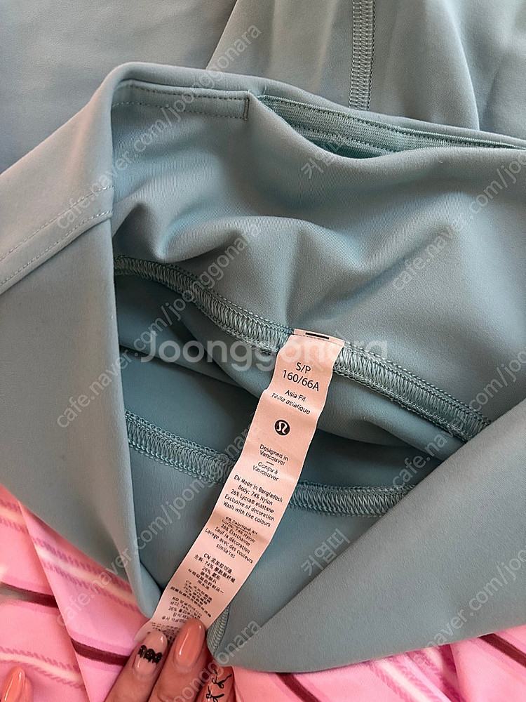 룰루레몬 민트 레깅스 S 새상품--1